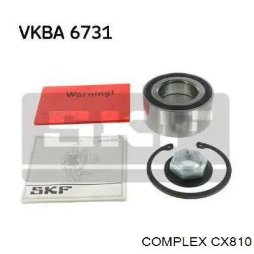 CX810 CX/Complex Rolamento de cubo dianteiro