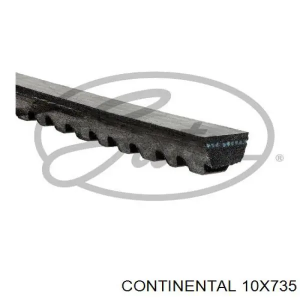 10X735 Continental/Siemens Correia dos conjuntos de transmissão