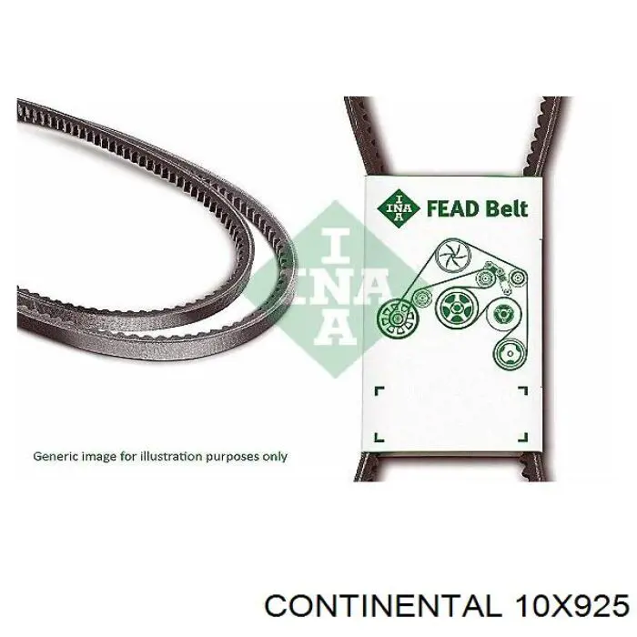 Correia dos conjuntos de transmissão Continental/Siemens 10X925 preço, a partir de 5,09 USD