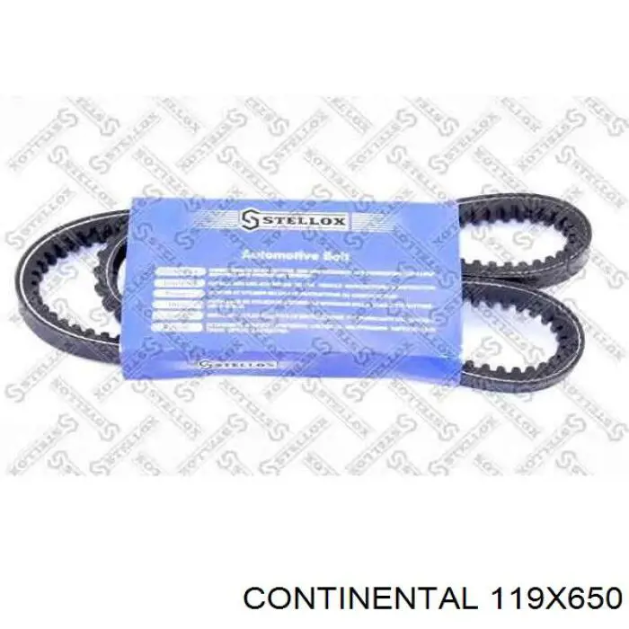 119X650 Continental/Siemens Correia dos conjuntos de transmissão