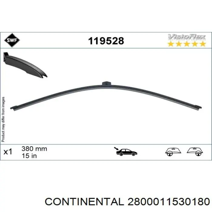 Compre 1272123 Opel Limpa-pára-brisas de vidro traseiro