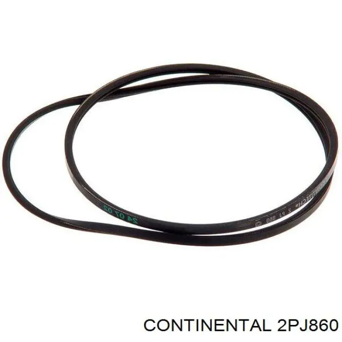 2PJ860 Continental/Siemens Correia dos conjuntos de transmissão