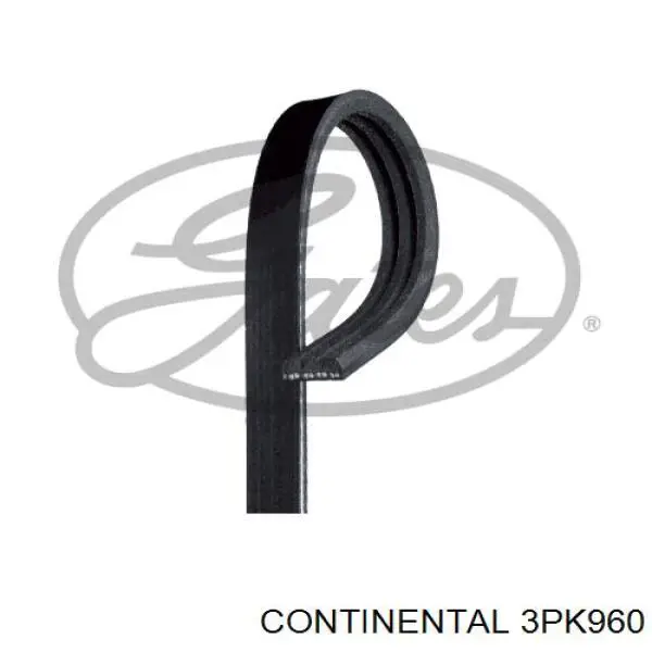 Correia dos conjuntos de transmissão Continental/Siemens 3PK960 preço, a partir de 9,10 USD