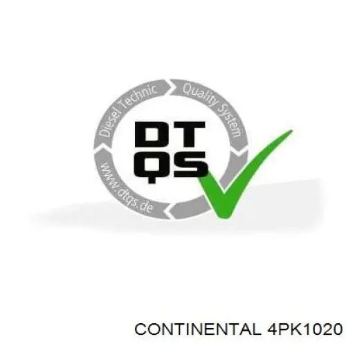 Correia dos conjuntos de transmissão Continental/Siemens 4PK1020 preço, a partir de 15,82 USD