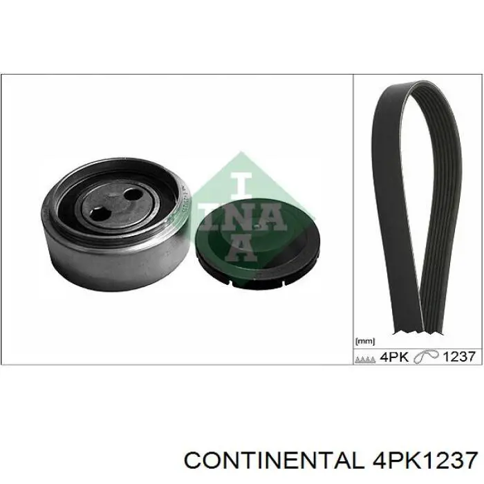 Compre 4PK1237 Continental/Siemens Correia dos conjuntos de transmissão