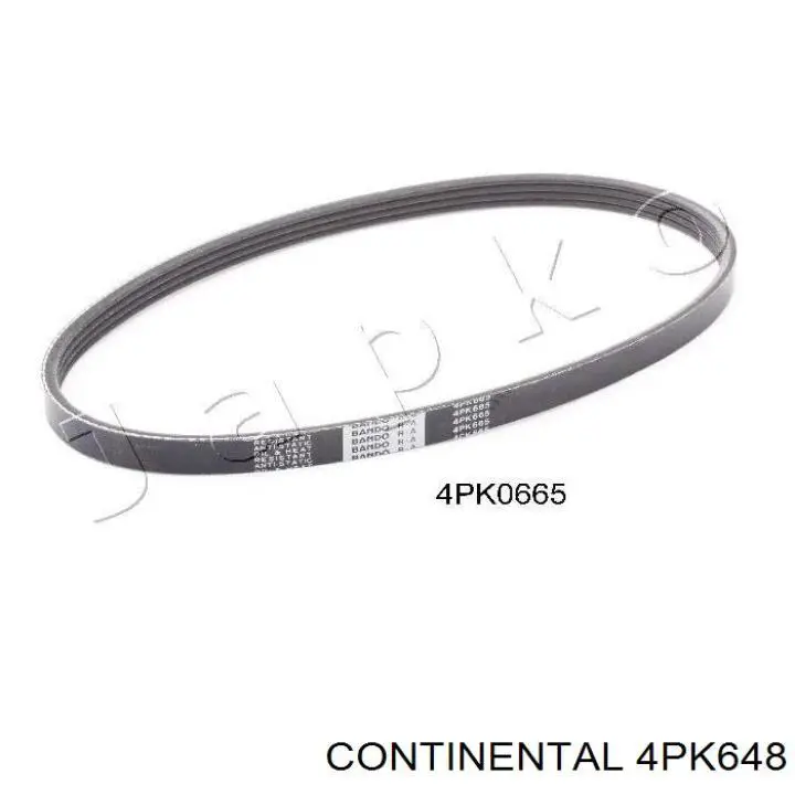 Correia dos conjuntos de transmissão Continental/Siemens 4PK648 preço, a partir de 7,82 USD