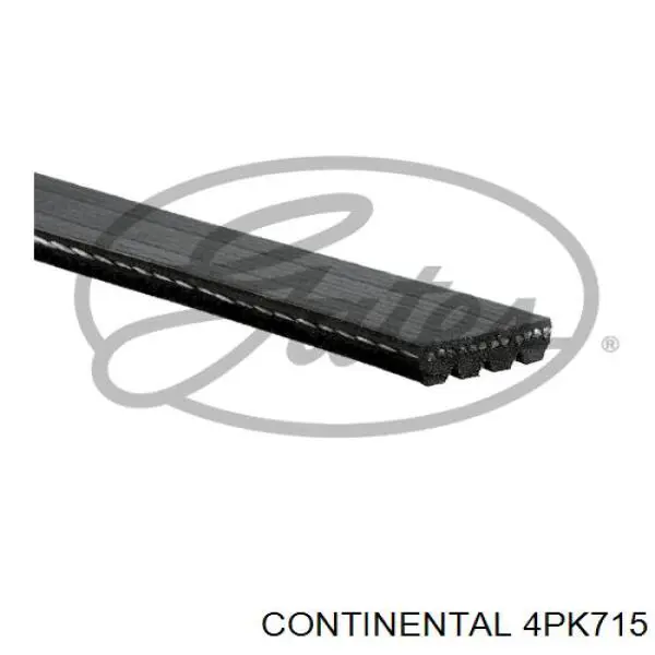 4PK715 Continental/Siemens Correia dos conjuntos de transmissão