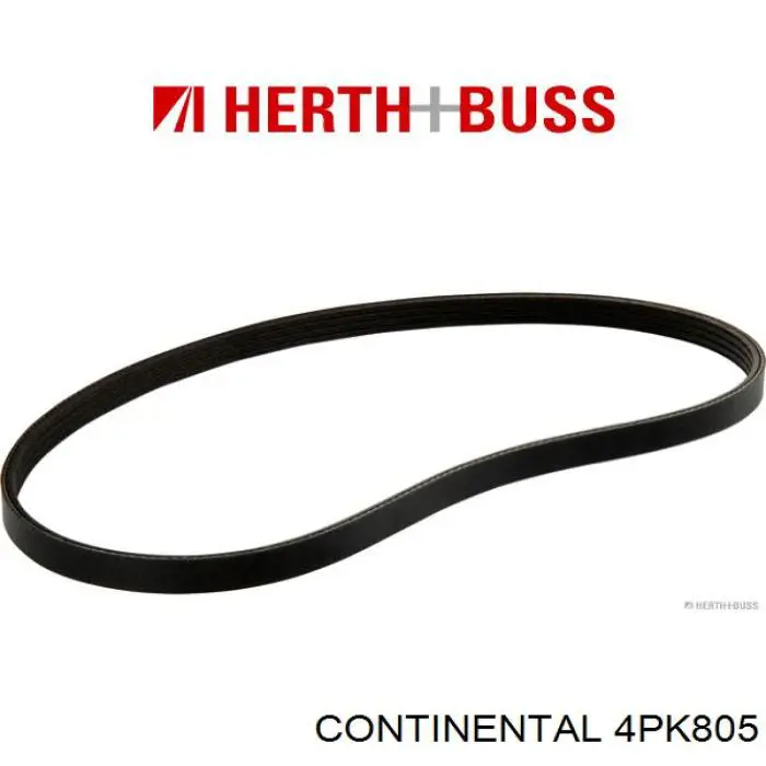 Correia dos conjuntos de transmissão 4PK805 Continental/Siemens