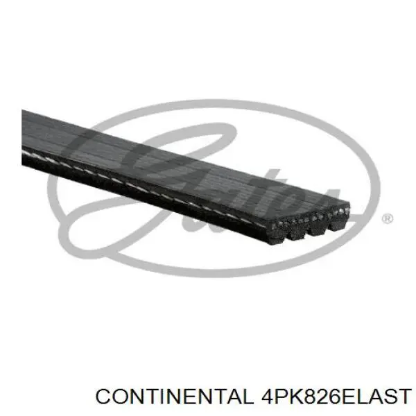 4PK826ELAST Continental/Siemens Correia dos conjuntos de transmissão
