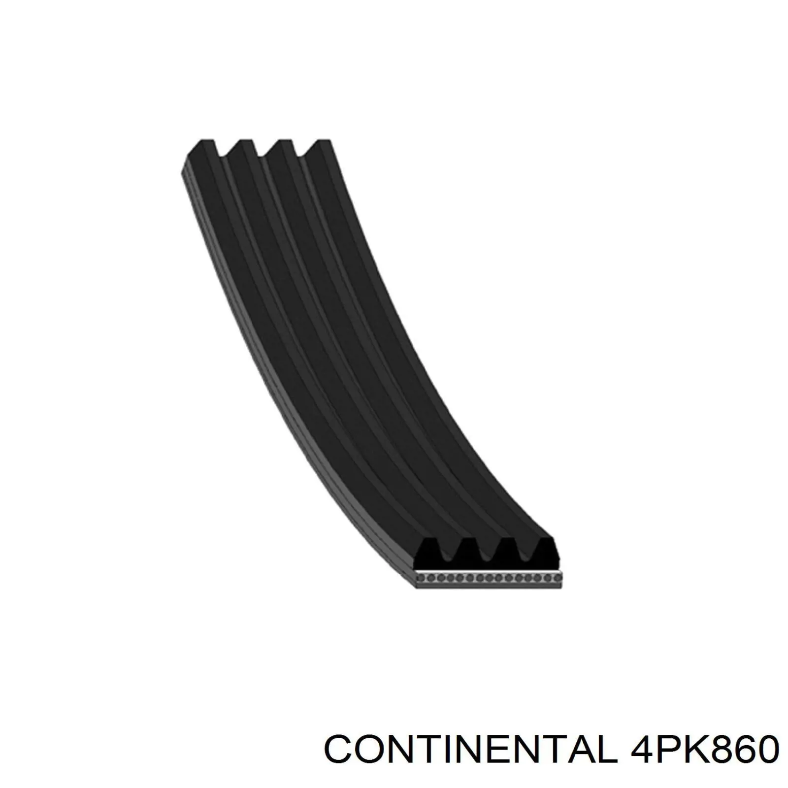4PK860 Continental/Siemens Correia dos conjuntos de transmissão