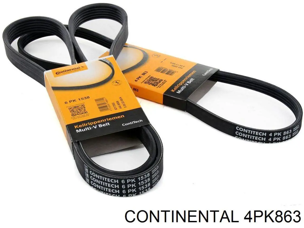 4PK863 Continental/Siemens Correia dos conjuntos de transmissão