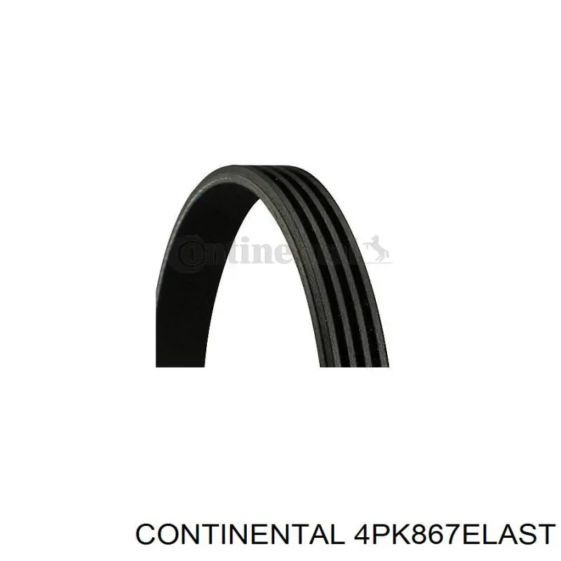4PK867ELAST Continental/Siemens Correia dos conjuntos de transmissão