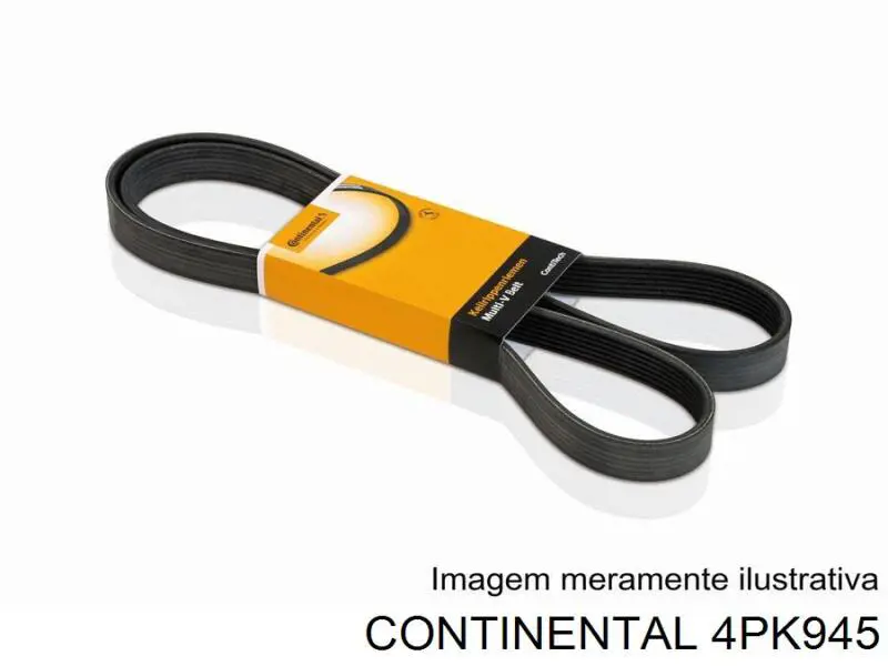 4PK945 Continental/Siemens Correia dos conjuntos de transmissão