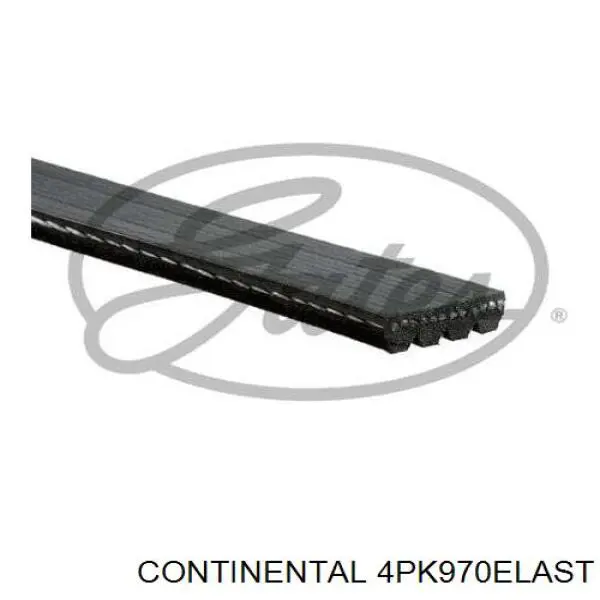 Correia dos conjuntos de transmissão Continental/Siemens 4PK970ELAST