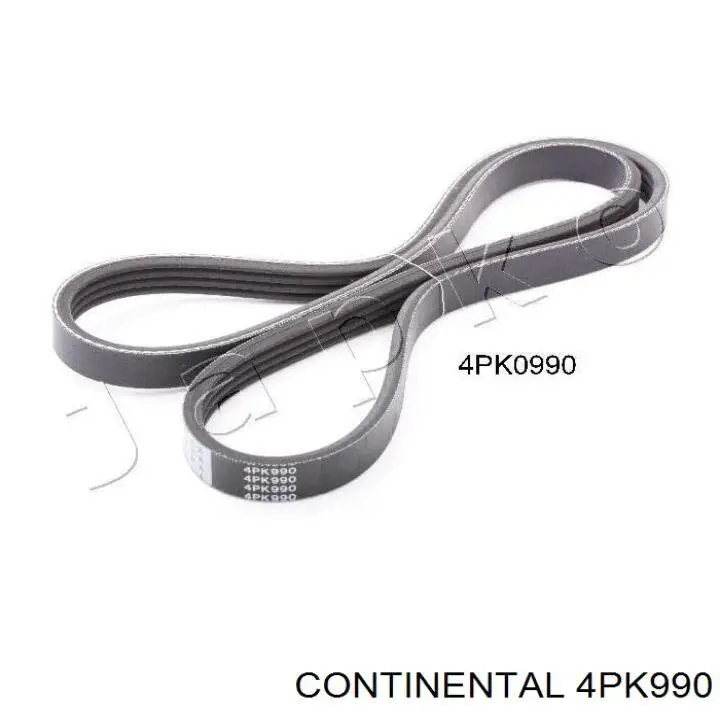 4PK990 Continental/Siemens Correia dos conjuntos de transmissão