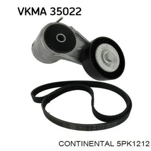 Compre 5PK1212 Continental/Siemens Correia dos conjuntos de transmissão