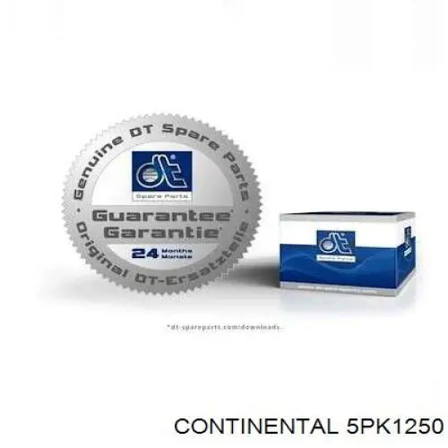 Correia dos conjuntos de transmissão Continental/Siemens 5PK1250 preço, a partir de 16,75 USD