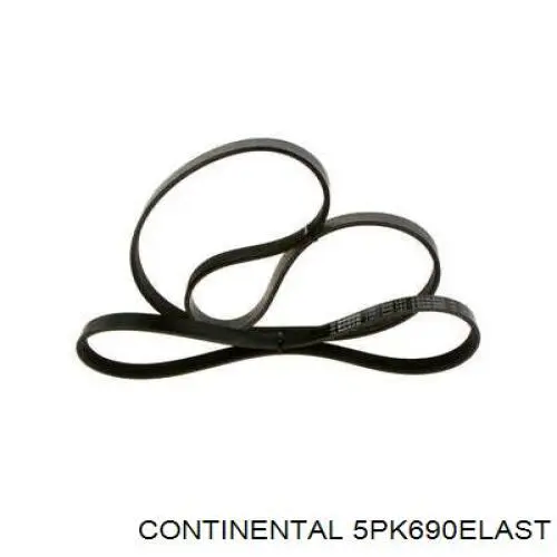 Correia dos conjuntos de transmissão Continental/Siemens 5PK690ELAST preço, a partir de 13,22 USD
