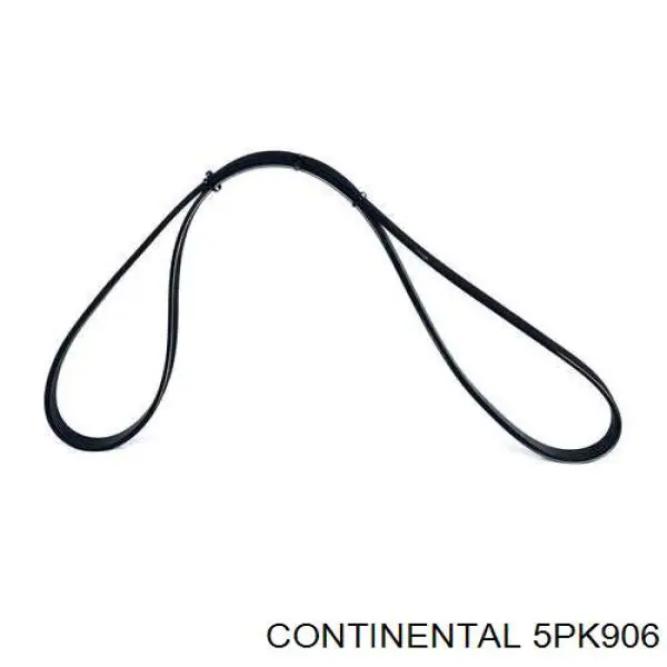 Correia dos conjuntos de transmissão Continental/Siemens 5PK906