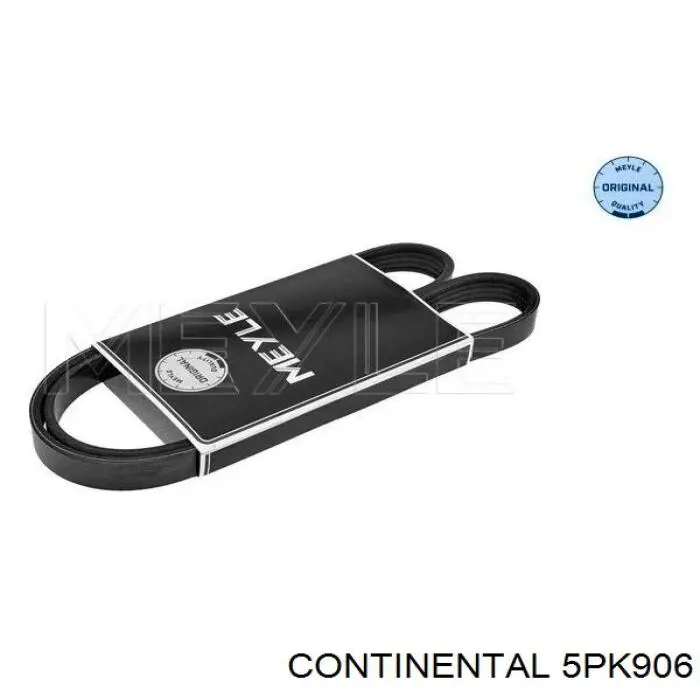 5PK906 Continental/Siemens Correia dos conjuntos de transmissão