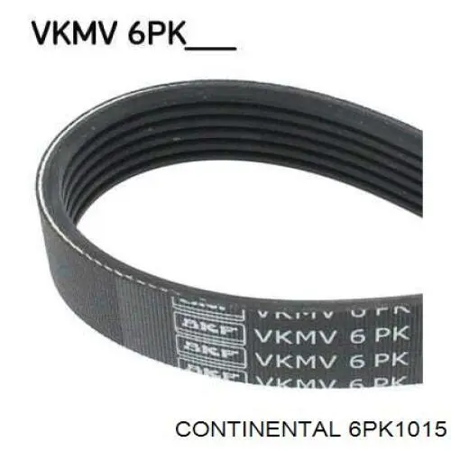 Correia dos conjuntos de transmissão Continental/Siemens 6PK1015 preço, a partir de 16,44 USD