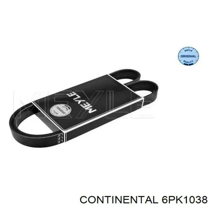 Correia dos conjuntos de transmissão Continental/Siemens 6PK1038 preço, a partir de 19,08 USD