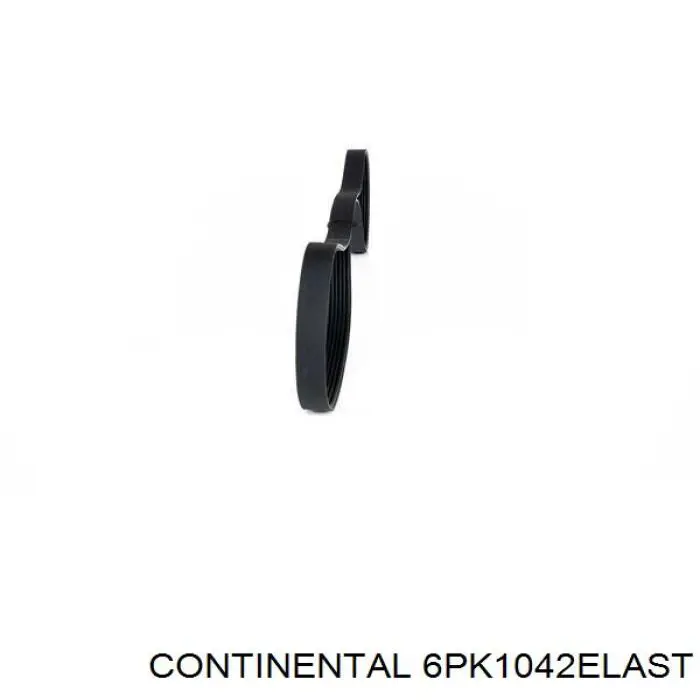 Correia dos conjuntos de transmissão 6PK1042ELAST Continental/Siemens
