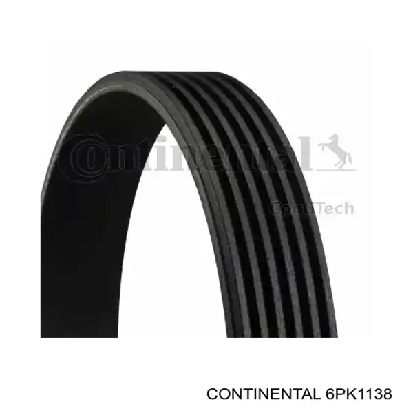 Correia dos conjuntos de transmissão Continental/Siemens 6PK1138 preço, a partir de 14,96 USD