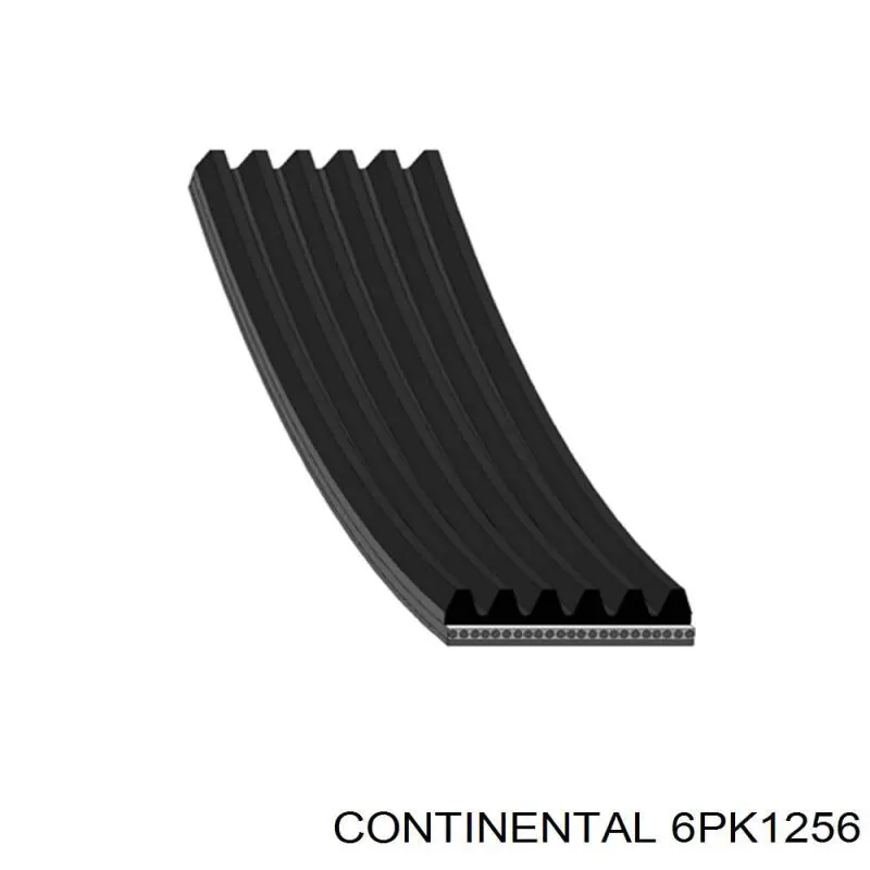 Correia dos conjuntos de transmissão Continental/Siemens 6PK1256 preço, a partir de 19,63 USD