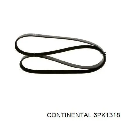 Correia dos conjuntos de transmissão Continental/Siemens 6PK1318 preço, a partir de 15,85 USD
