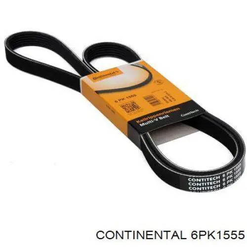 Correia dos conjuntos de transmissão Continental/Siemens 6PK1555 preço, a partir de 18,64 USD