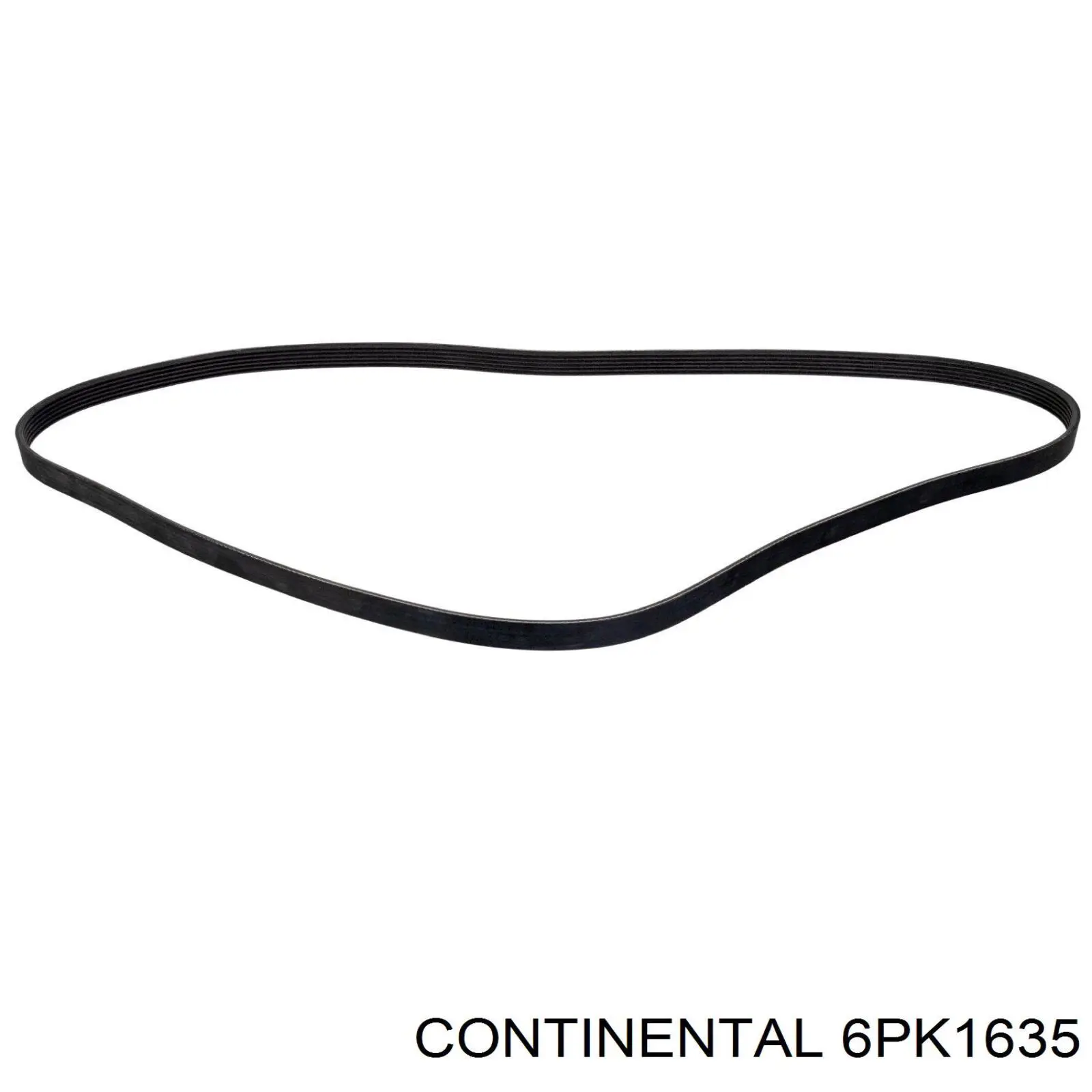 Correia dos conjuntos de transmissão Continental/Siemens 6PK1635
