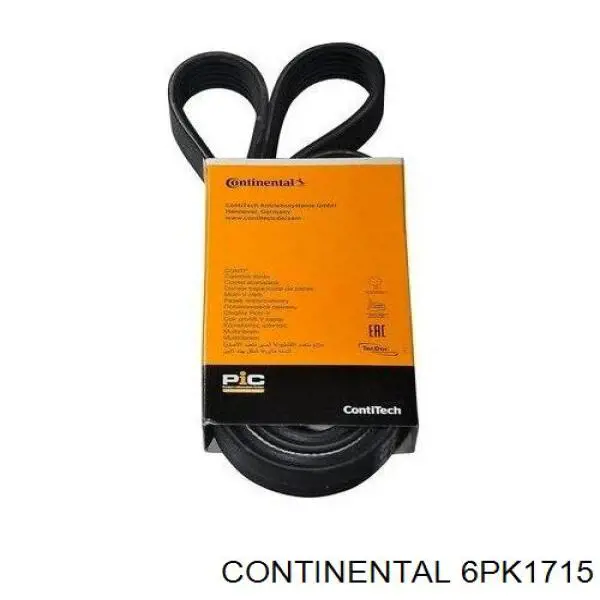 Correia dos conjuntos de transmissão Continental/Siemens 6PK1715 preço, a partir de 20,20 USD