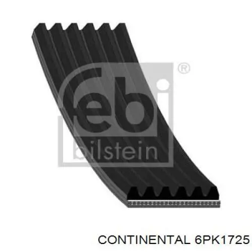 Correia dos conjuntos de transmissão Continental/Siemens 6PK1725 preço, a partir de 23,36 USD