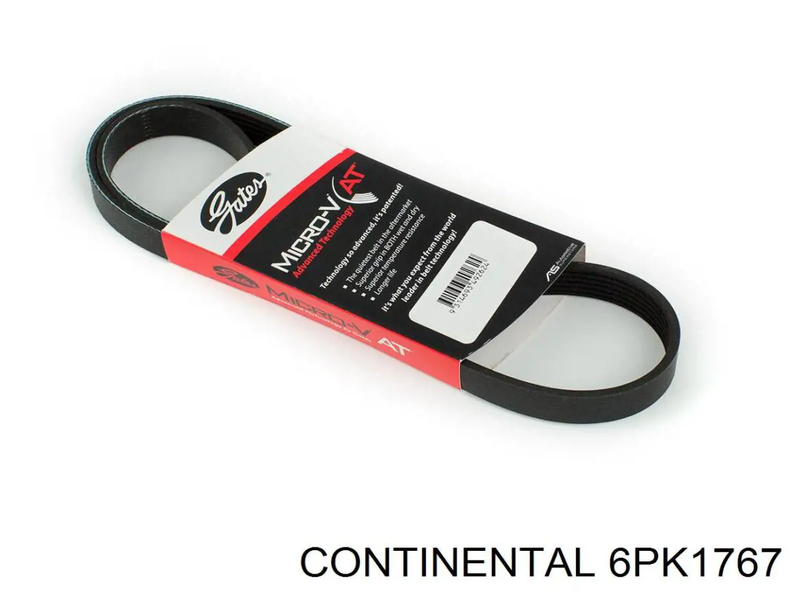 Correia dos conjuntos de transmissão Continental/Siemens 6PK1767 preço, a partir de 25,29 USD