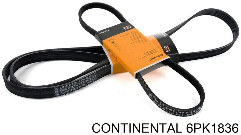 Correia dos conjuntos de transmissão Continental/Siemens 6PK1836 preço, a partir de 22,74 USD