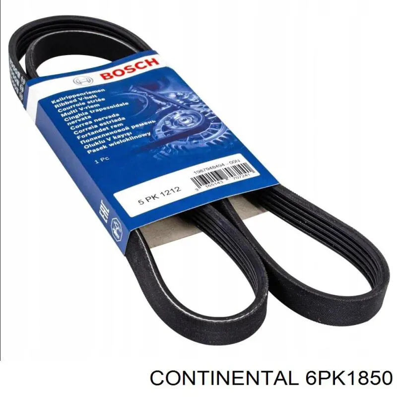 Compre 6PK1850 Continental/Siemens Correia dos conjuntos de transmissão