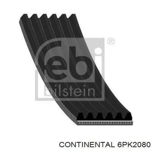 Correia dos conjuntos de transmissão Continental/Siemens 6PK2080 preço, a partir de 25,30 USD