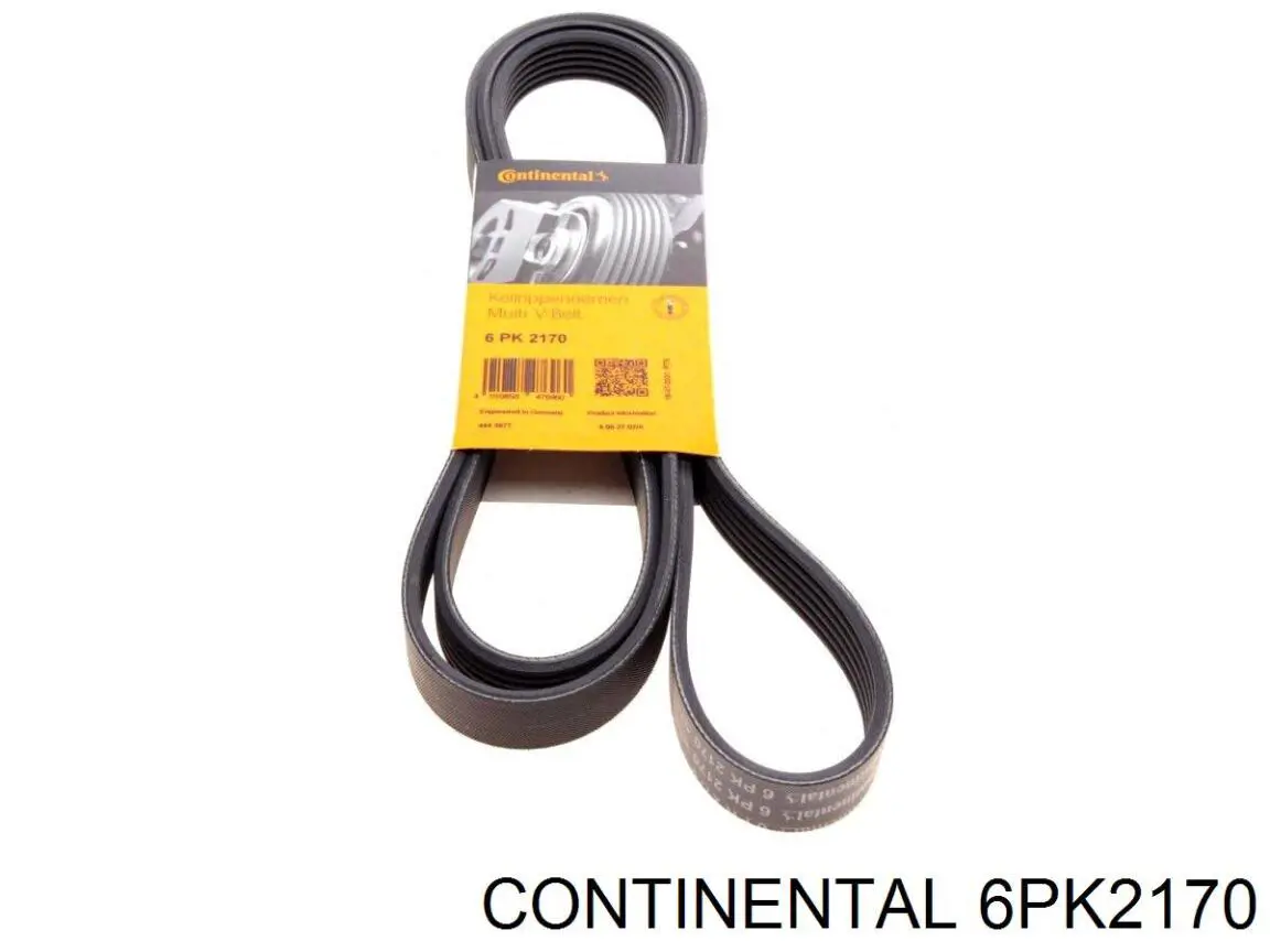 Correia dos conjuntos de transmissão Continental/Siemens 6PK2170