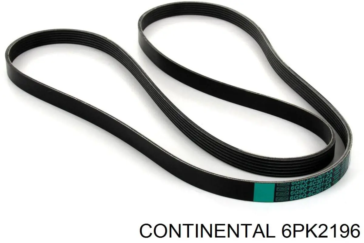 6PK2196 Continental/Siemens Correia dos conjuntos de transmissão