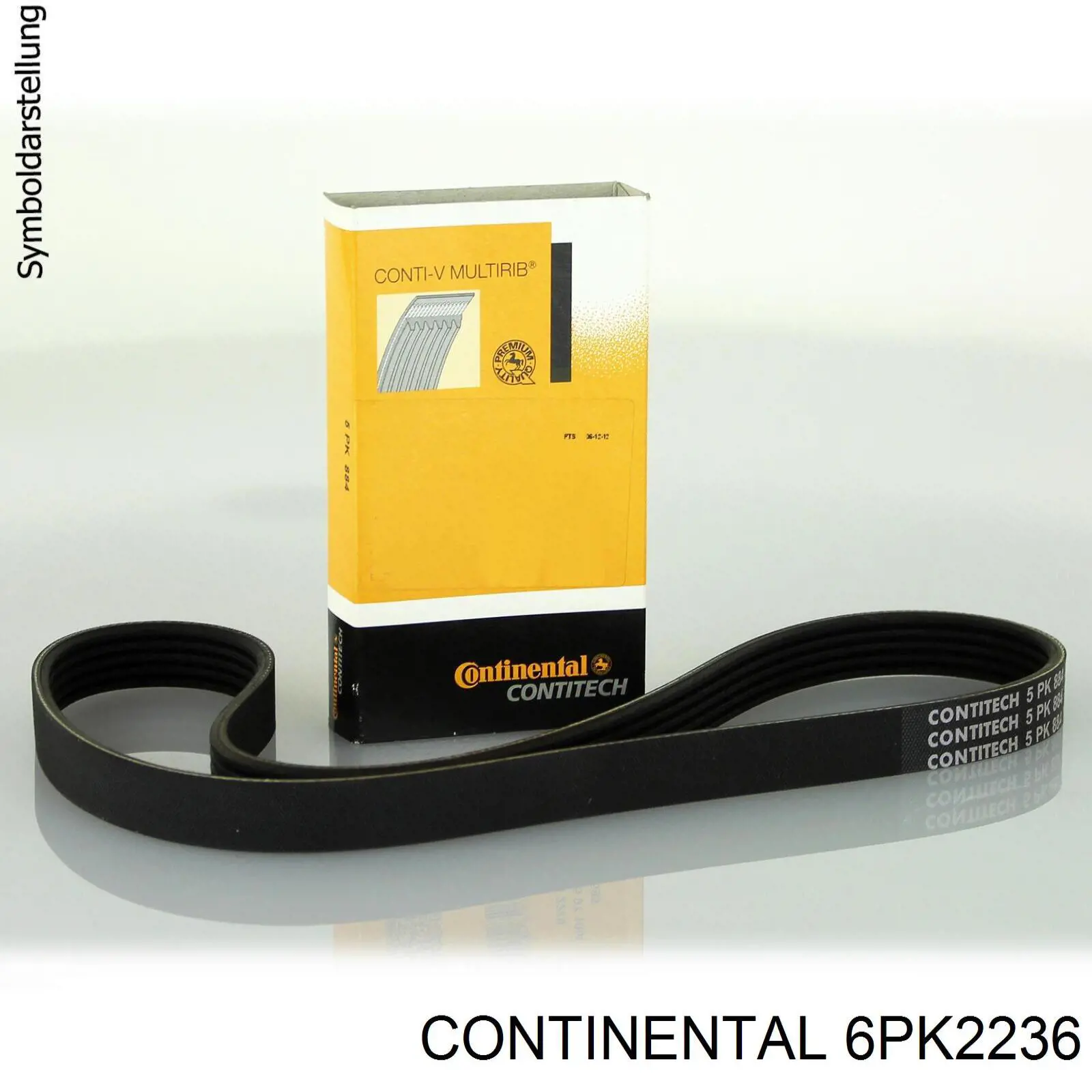 Correia dos conjuntos de transmissão Continental/Siemens 6PK2236 preço, a partir de 25,39 USD