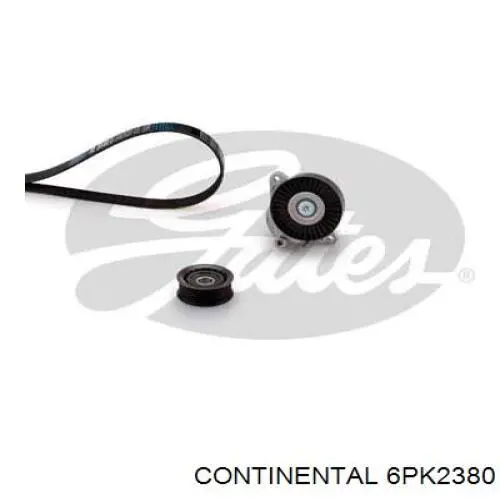 6PK2380 Continental/Siemens Correia dos conjuntos de transmissão