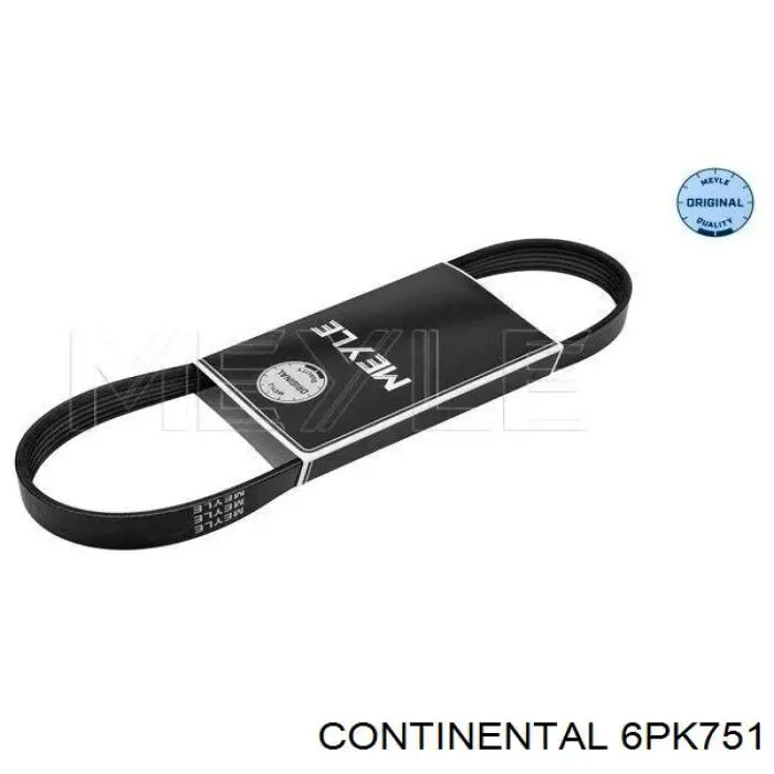 6PK751 Continental/Siemens Correia dos conjuntos de transmissão