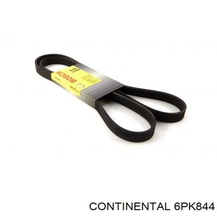 Correia dos conjuntos de transmissão Continental/Siemens 6PK844
