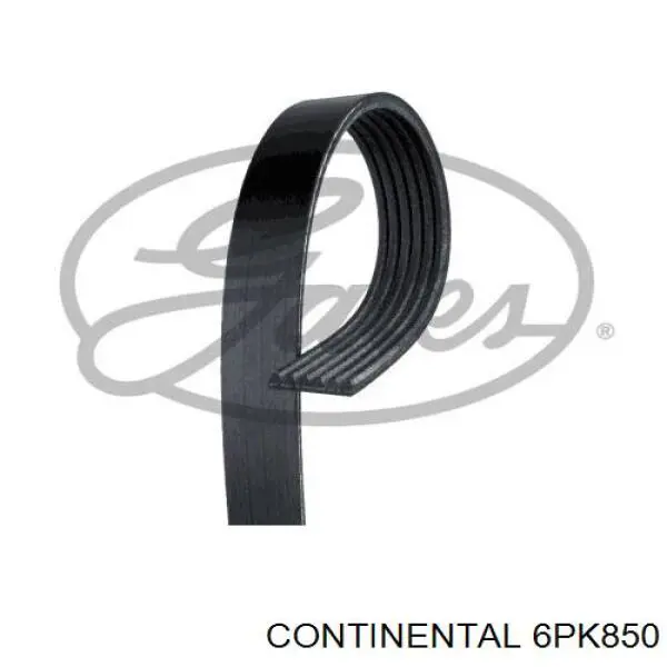 Correia dos conjuntos de transmissão Continental/Siemens 6PK850 preço, a partir de 12,35 USD