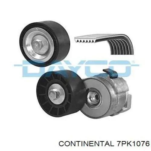 Correia dos conjuntos de transmissão Continental/Siemens 7PK1076 preço, a partir de 21,64 USD