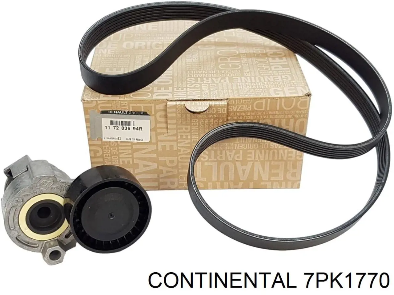 Correia dos conjuntos de transmissão 7PK1770 Continental/Siemens