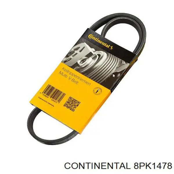 Correia dos conjuntos de transmissão Continental/Siemens 8PK1478 preço, a partir de 22,44 USD