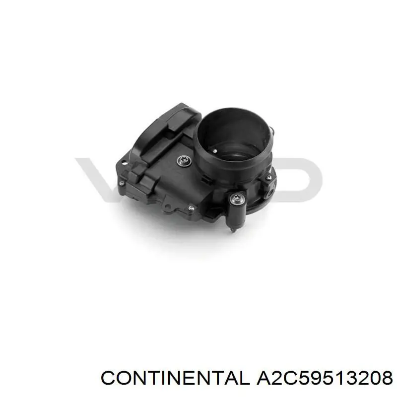 A2C59513208 Continental/Siemens Válvula de borboleta montada