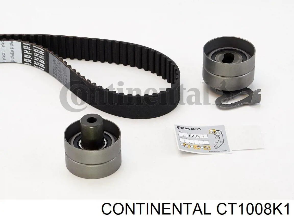 CT1008K1 Continental/Siemens Correia do mecanismo de distribuição de gás, kit